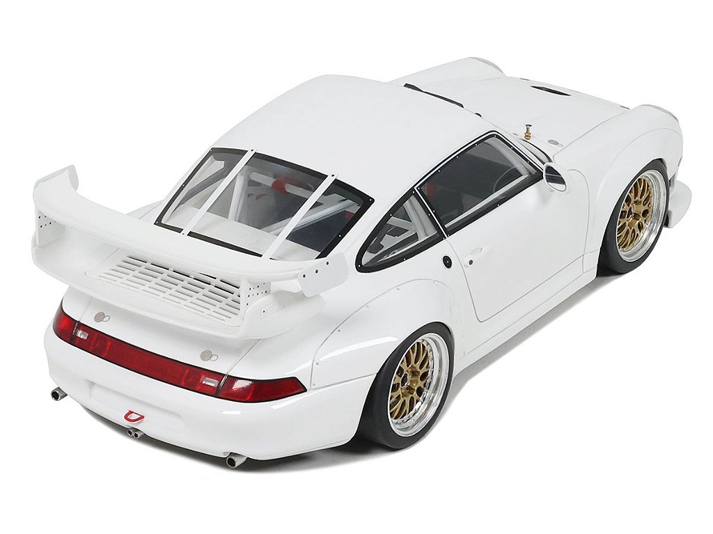 Porsche 911 [993] GT2 EVO 1995 1:18 GT Spirit Branco - 20 anos