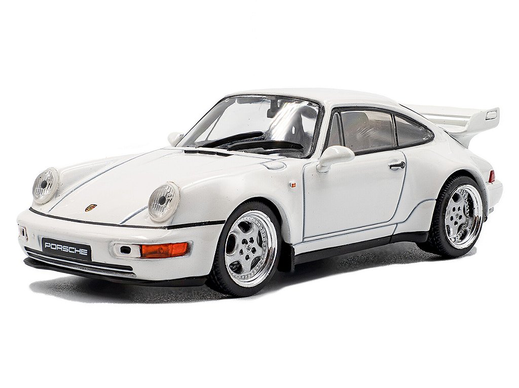 Porsche 911 (964) RS 3.8 1994 1:43 Solido Branco - 20 anos! Loja