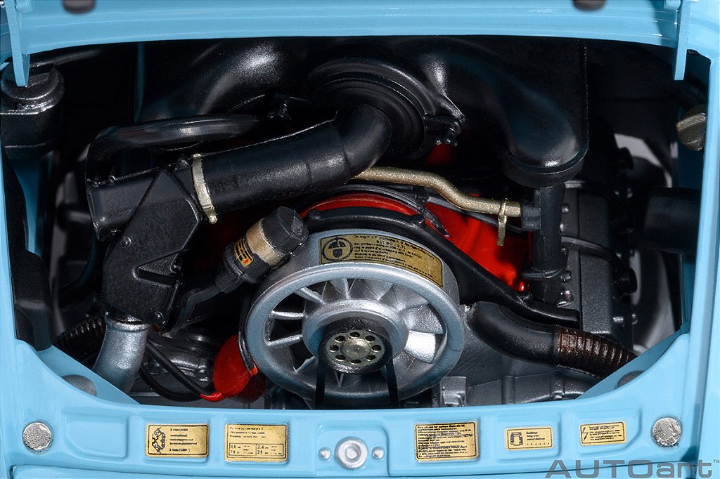 Porsche 911 Carrera 2.7 RS 1:18 Autoart Azul - 19 anos! Loja on