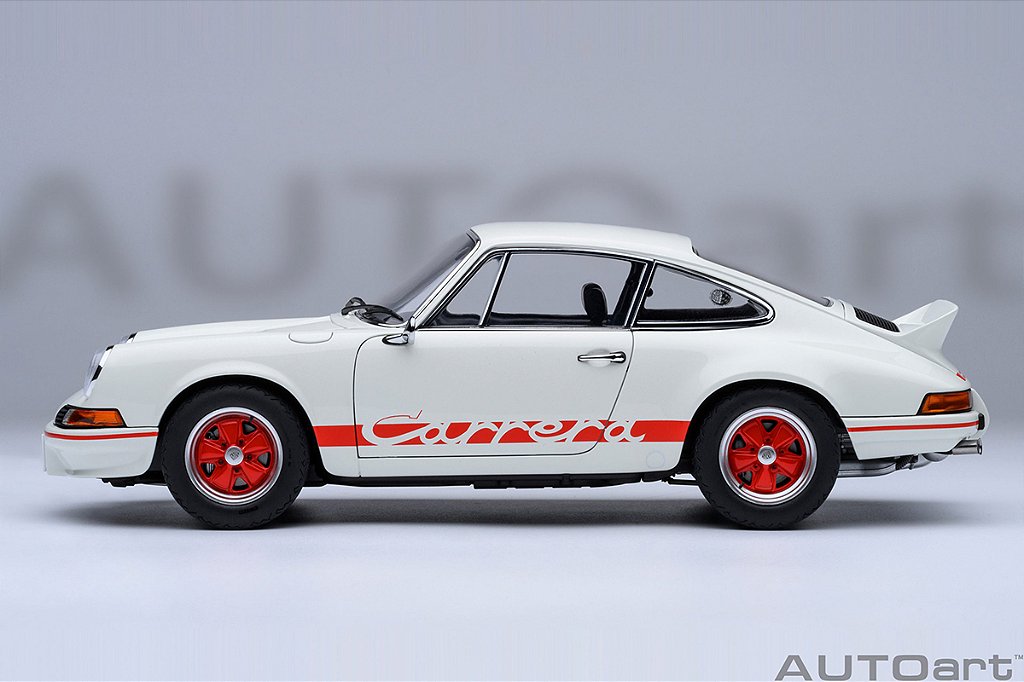Porsche 911 Carrera 2.7 RS Circuit Wolf 1:18 Autoart Branco - 20