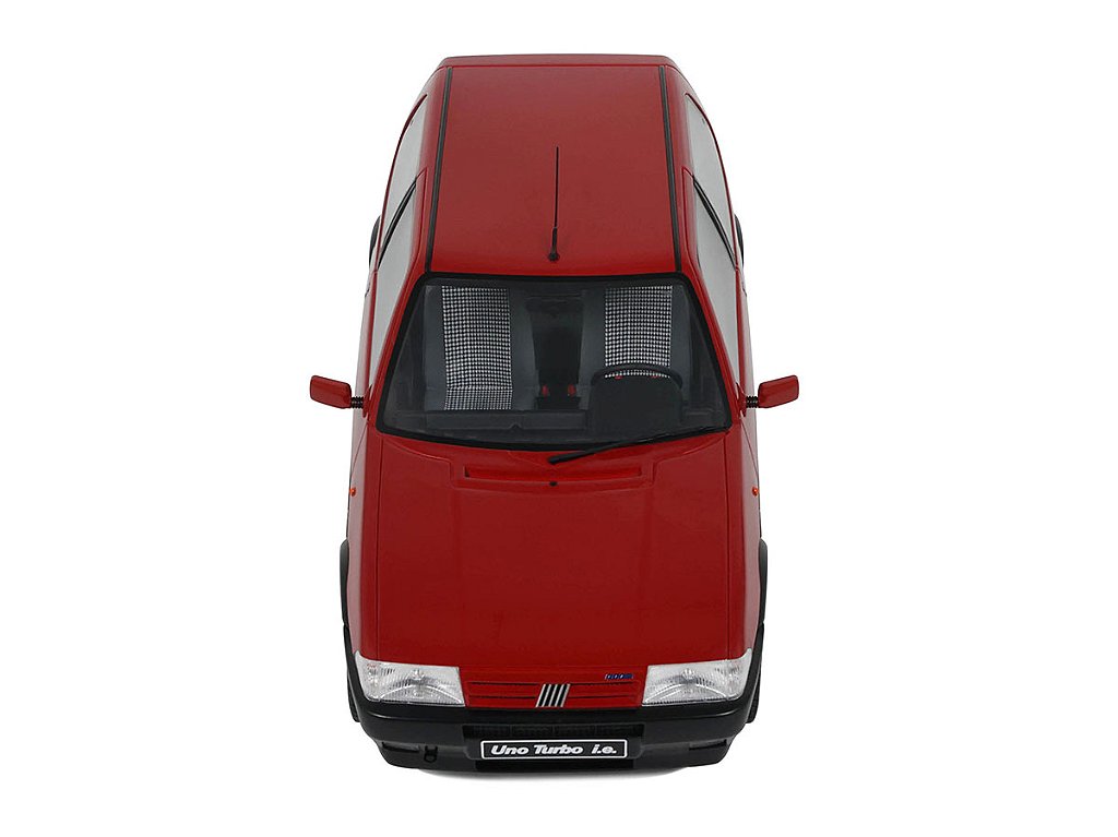 FIAT Uno Turbo i.e. ミニカー 1/18赤 Miniatura Fiat Uno Turbo I.e