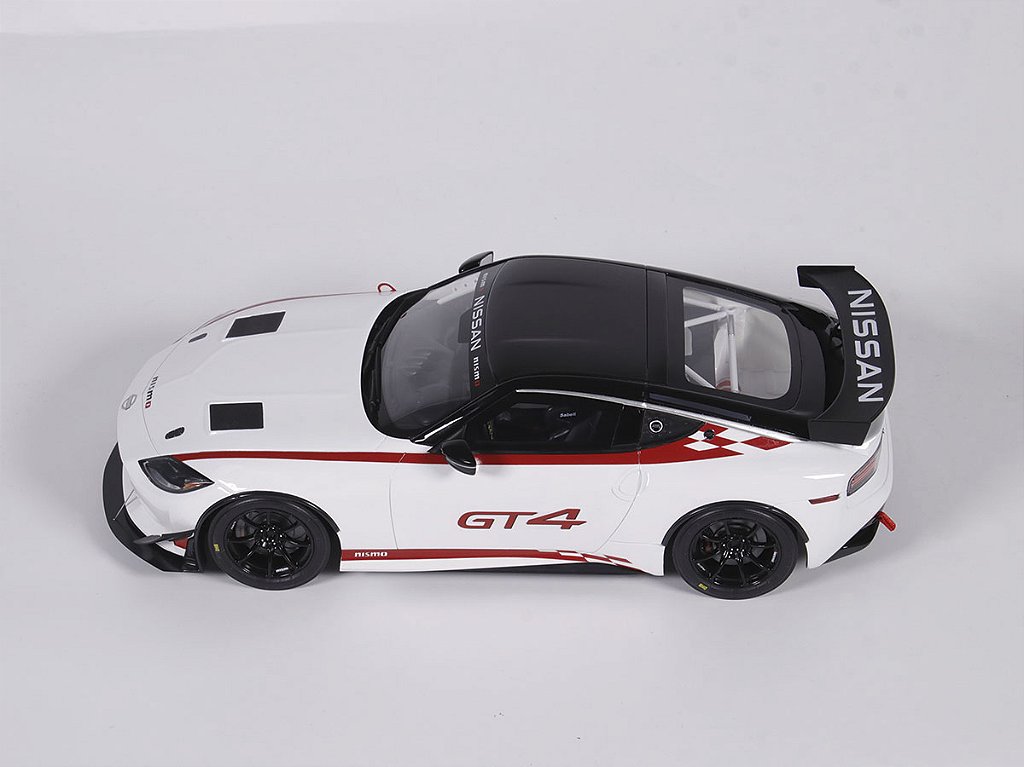 Nissan Z GT4 2022 1:18 OttOmobile Branco - 20 anos! Loja on-line