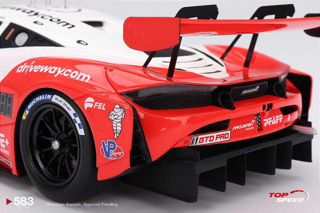 McLaren 720 GT3 EVO Pfaff Motorsports 2024 IMSA Motul Course de