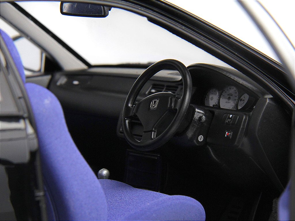 Honda CIVIC SiR II(EG6) 1:18 LCD Models Preto - 20 anos! Loja on