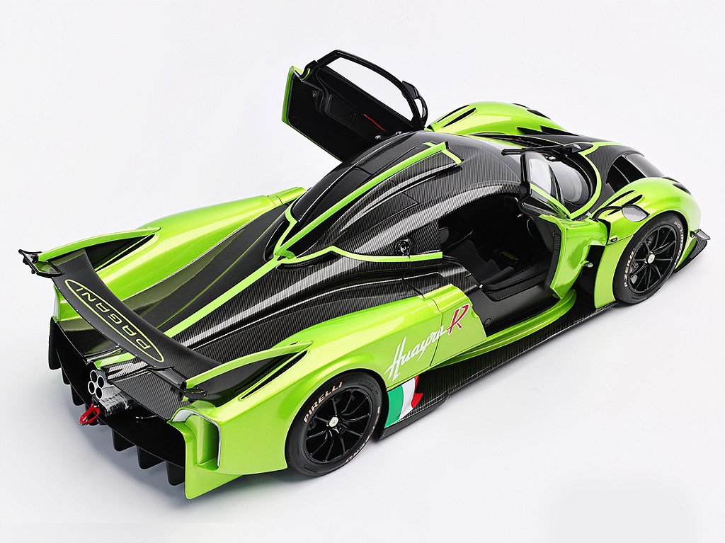 1/18 パガーニウワイラ Pagani Huayra R 1:18 LCD Models Verde - 20 anos! Loja on-line de