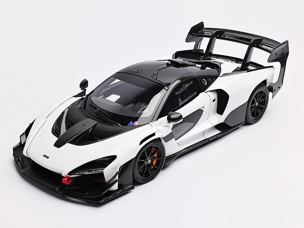 McLaren Senna GTR 1:18 LCD Models Branco - 20 anos! Loja on-line
