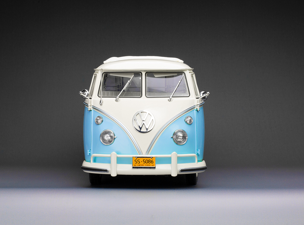 Volkswagen Kombi Samba 1962 1:12 Sunstar Azul - 20 anos! Loja on
