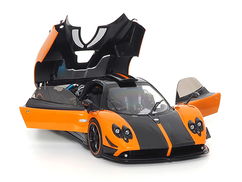Pagani Zonda Cinque Coupe 2009 1:18 Almost Real Laranja - 20 anos