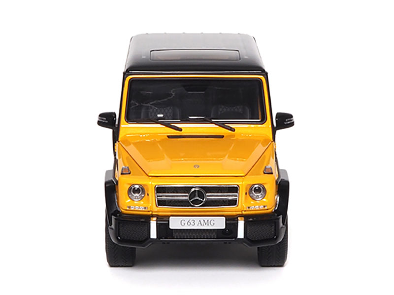 Mercedes AMG G 63 W463 2017 1:18 Almost Real Amarelo - 20 anos