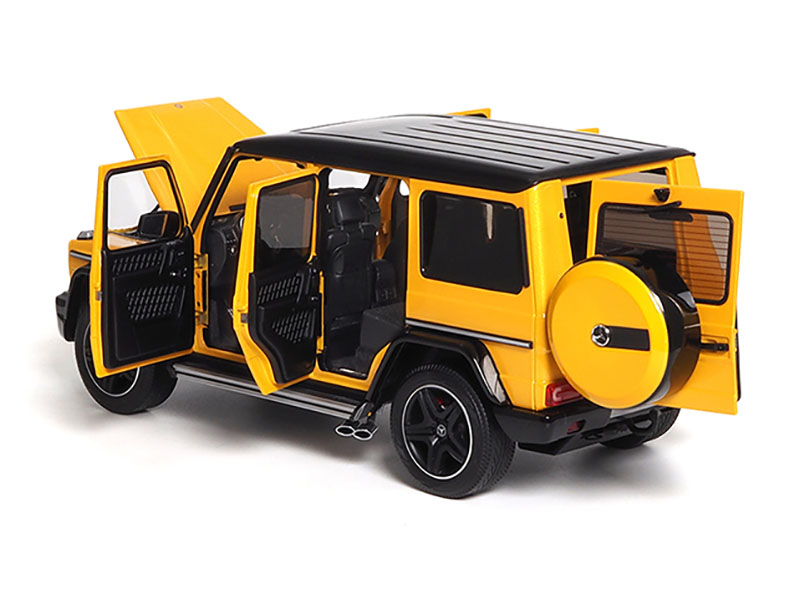 Mercedes AMG G 63 W463 2017 1:18 Almost Real Amarelo - 20 anos
