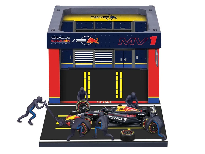 Fórmula 1 Pit Stop Oracle Red Bull RB20 Verstappen 2024 1:43