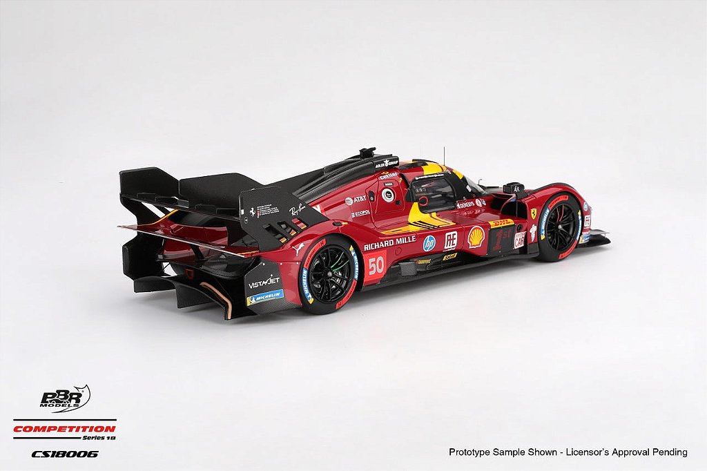 Ferrari 499P #50 Ferrari AF Corse 2025 Vencedora WEC Qatar 1812km