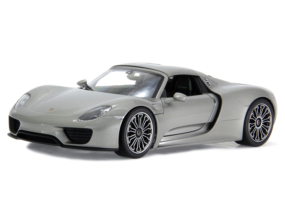 Porsche 918 Spyder Hard Top Welly 1:18 Cinza - 20 anos! Loja on