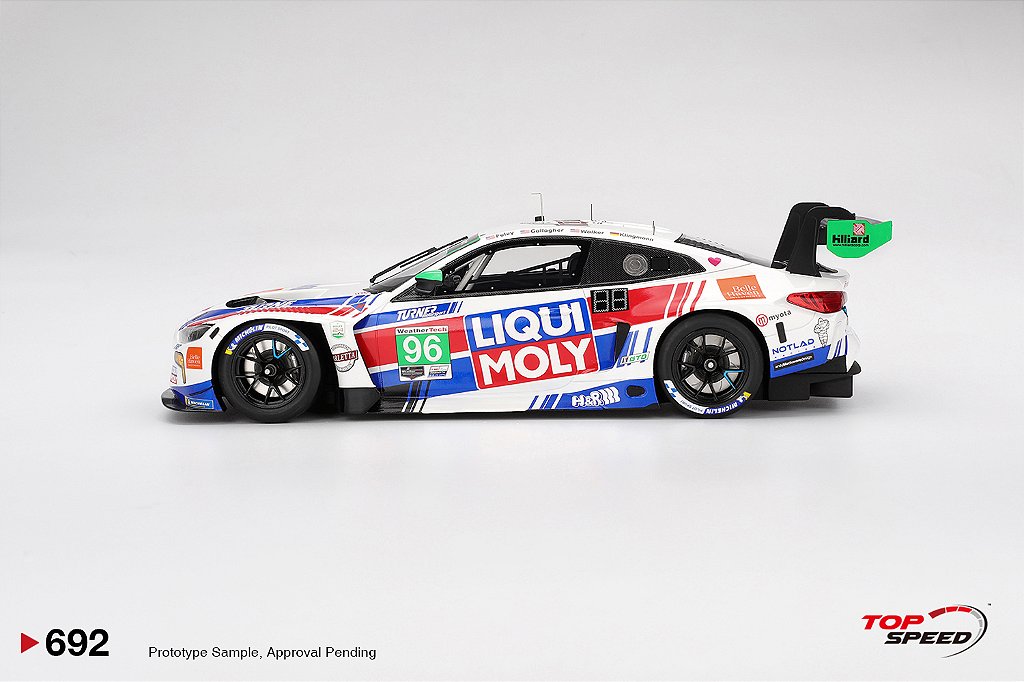 BMW M4 GT3 EVO Turner Motorsport 2025 IMSA 24Hs Daytona 1:18
