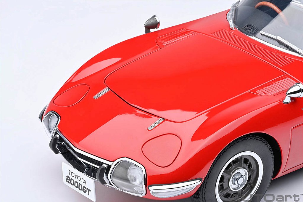 Toyota 2000GT 1967 1:18 Autoart Vermelho - 20 anos! Loja on-line