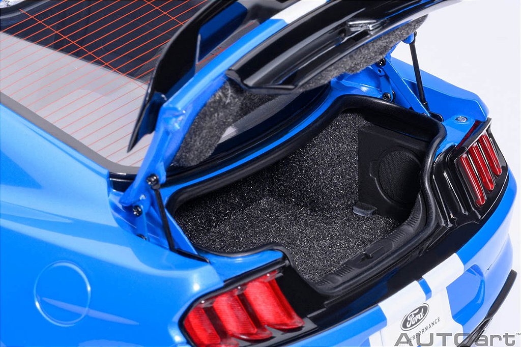 Ford Mustang Shelby GT500 1:18 Autoart Azul - 20 anos! Loja on