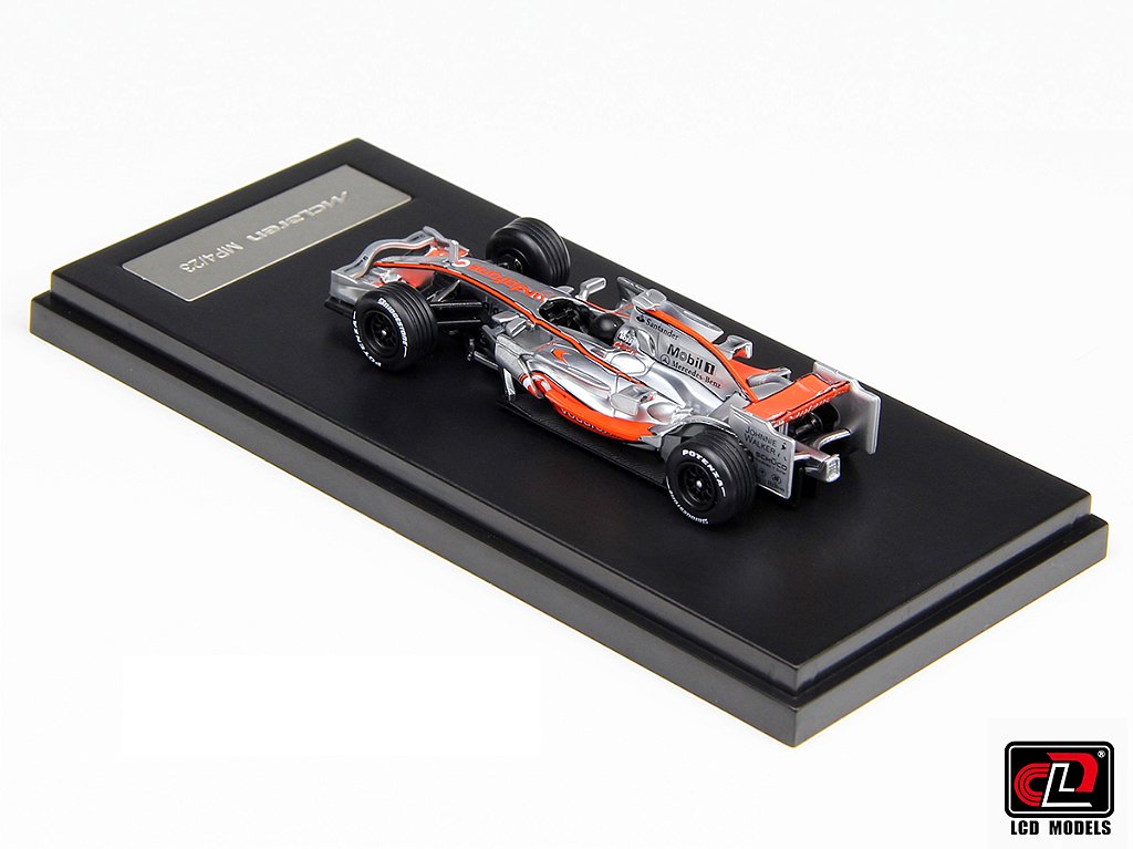 【非売品】F1 2008 BRAZIL GP VODAFONE MCLAREN Fórmula 1 Vodafone McLaren Mercedes MP4-23 2008 1:64 LCD Models