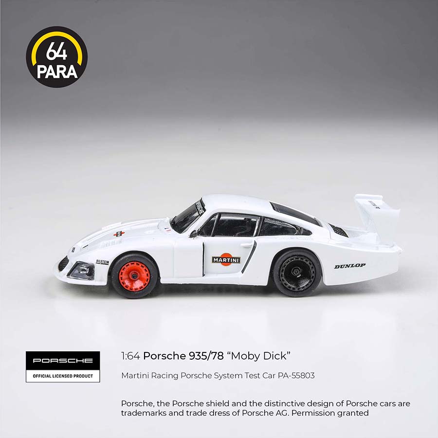 Martini Racing マスタング　ボディー Porsche 935/78 Martini Racing Porsche System Test Car RHD 1:64