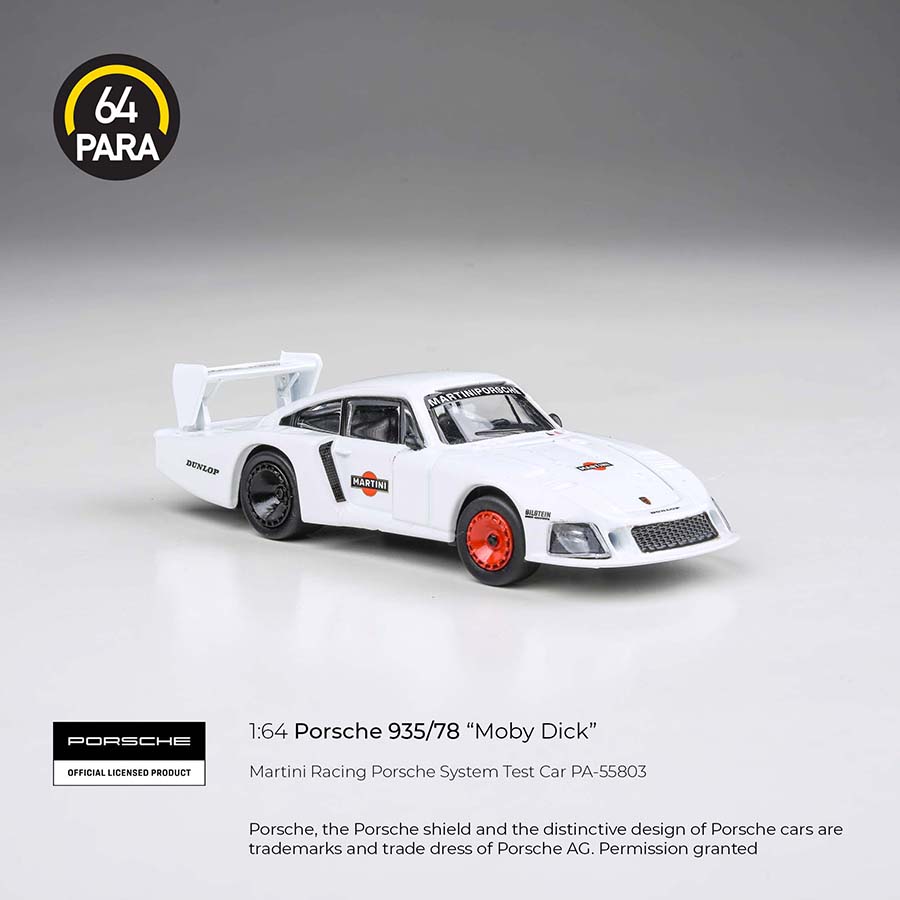 【Tonka】ニューカーキャリアPorsche 935 2台 Porsche 935/78 Martini Racing Porsche System Test Car RHD 1:64