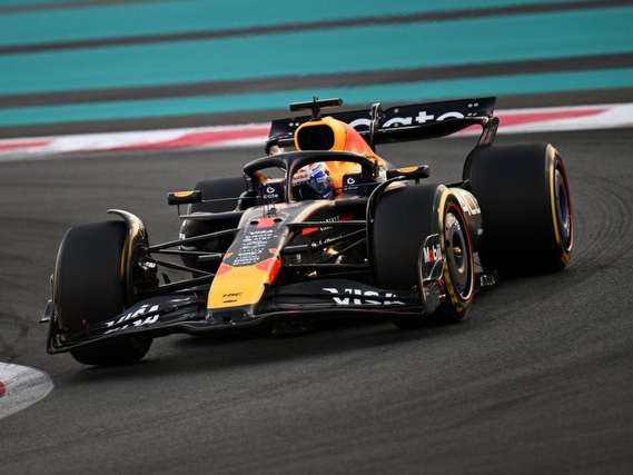 Fórmula 1 Oracle Red Bull Racing RB21 Max Verstappen Winner GP Abu