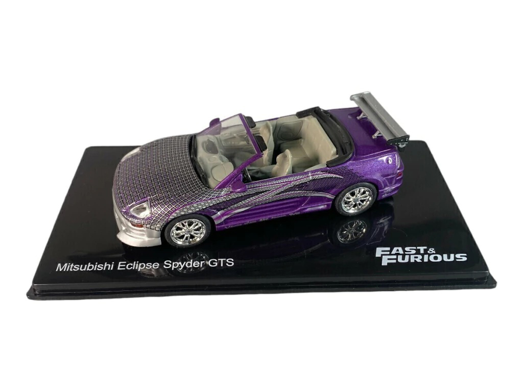 Mitsubishi Eclipse Spyder GTS 1:43 Velozes e Furiosos - 20 anos