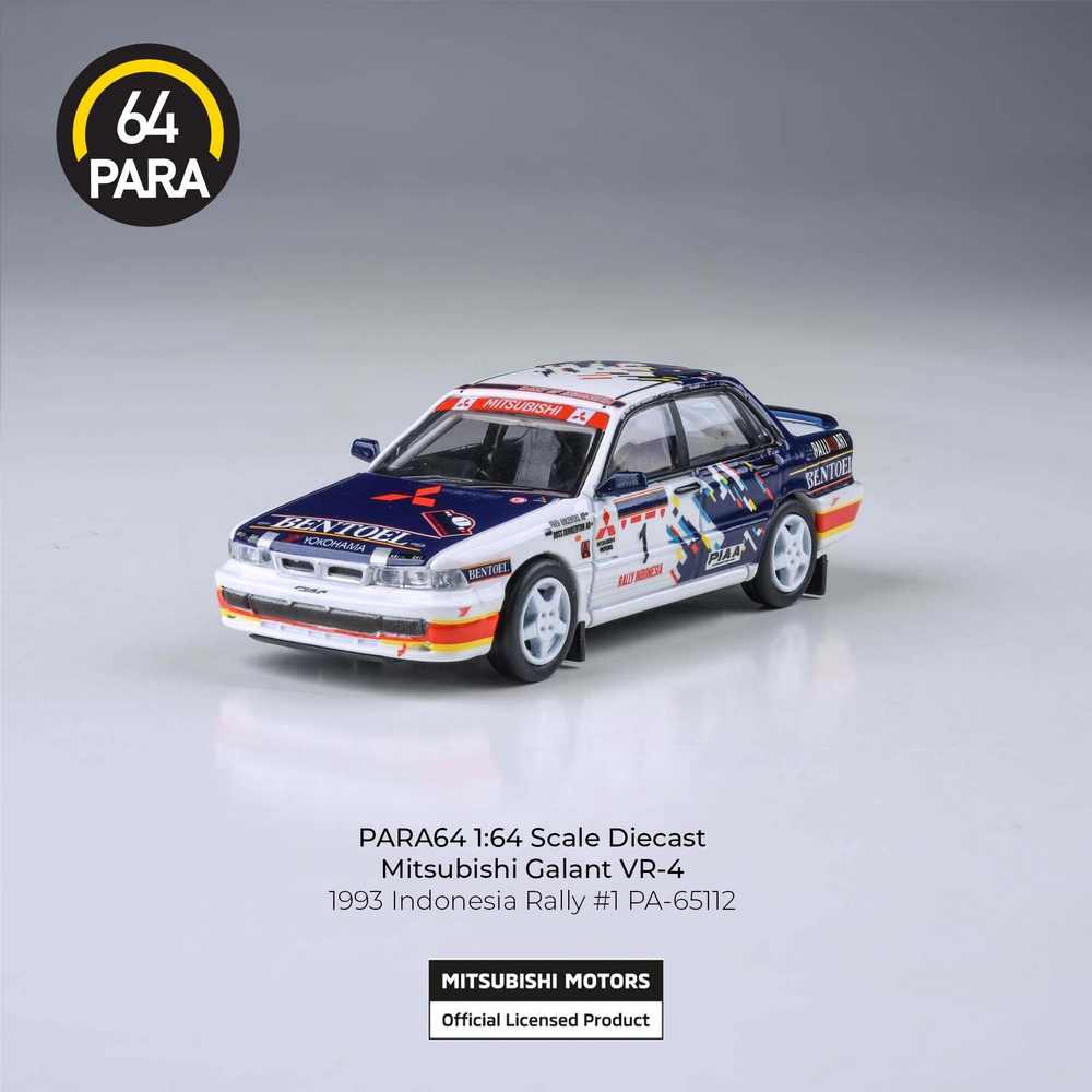 PRÉ-VENDA *** Mitsubishi Galant VR-4 1993 Rally Indonesia 1:64