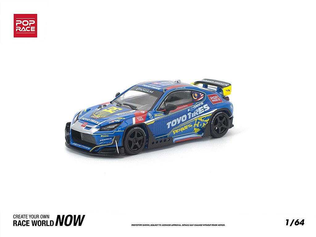 Toyota GR86 Pandem Body Kit Tengku Djan Ley 1:64 POP RACE - 20