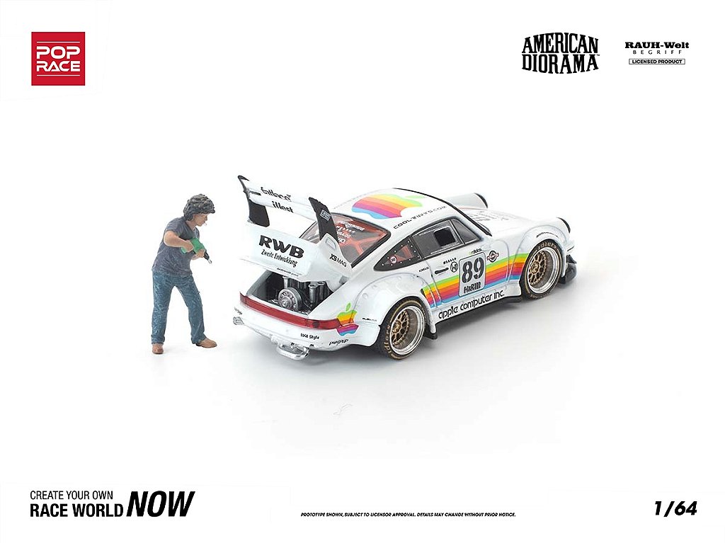 RWB 930 APPLE com Figura 1:64 POP RACE - 20 anos! Loja on-line de