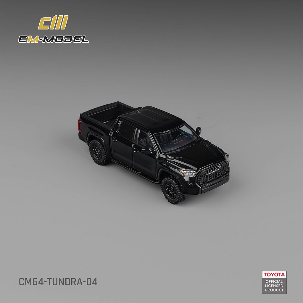 その他 tundra PRÉ-VENDA *** Toyota Tundra TRD PRO 1:64 CM Model Preto PV12943