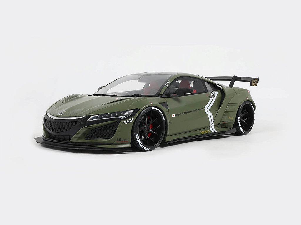 Honda NSX LB-Works Liberty Walk 2026 1:18 GT Spirit Verde - 20