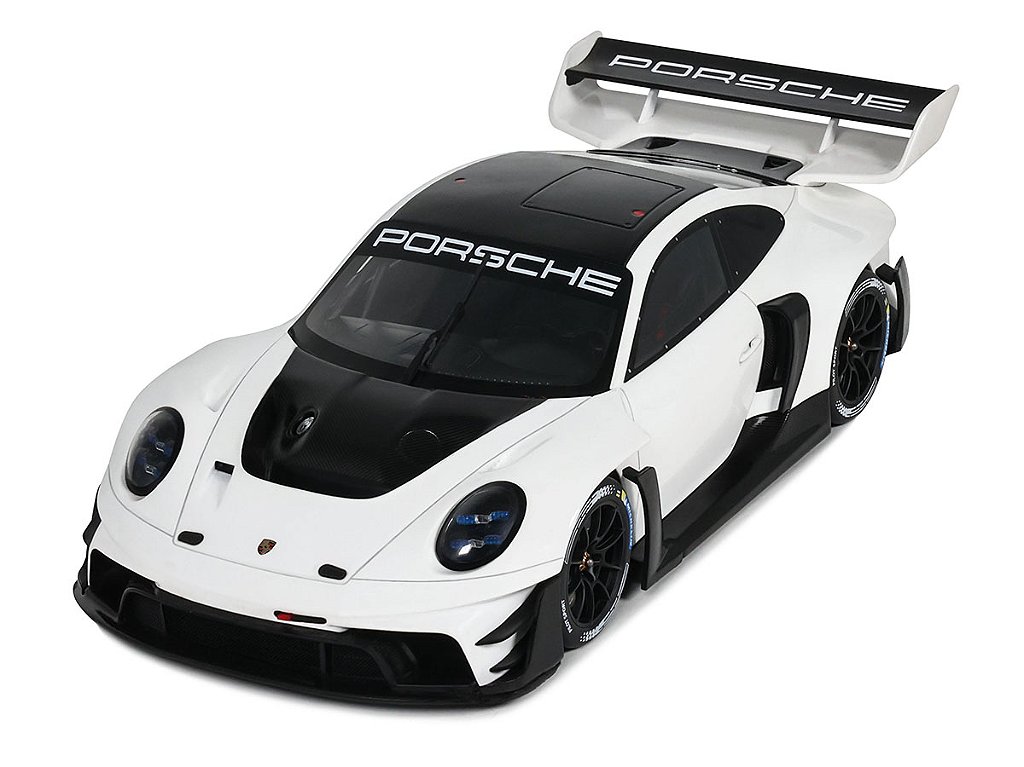 Porsche 911 (992.1) GT3 R Rennsport 2023 1:18 GT Spirit Branco