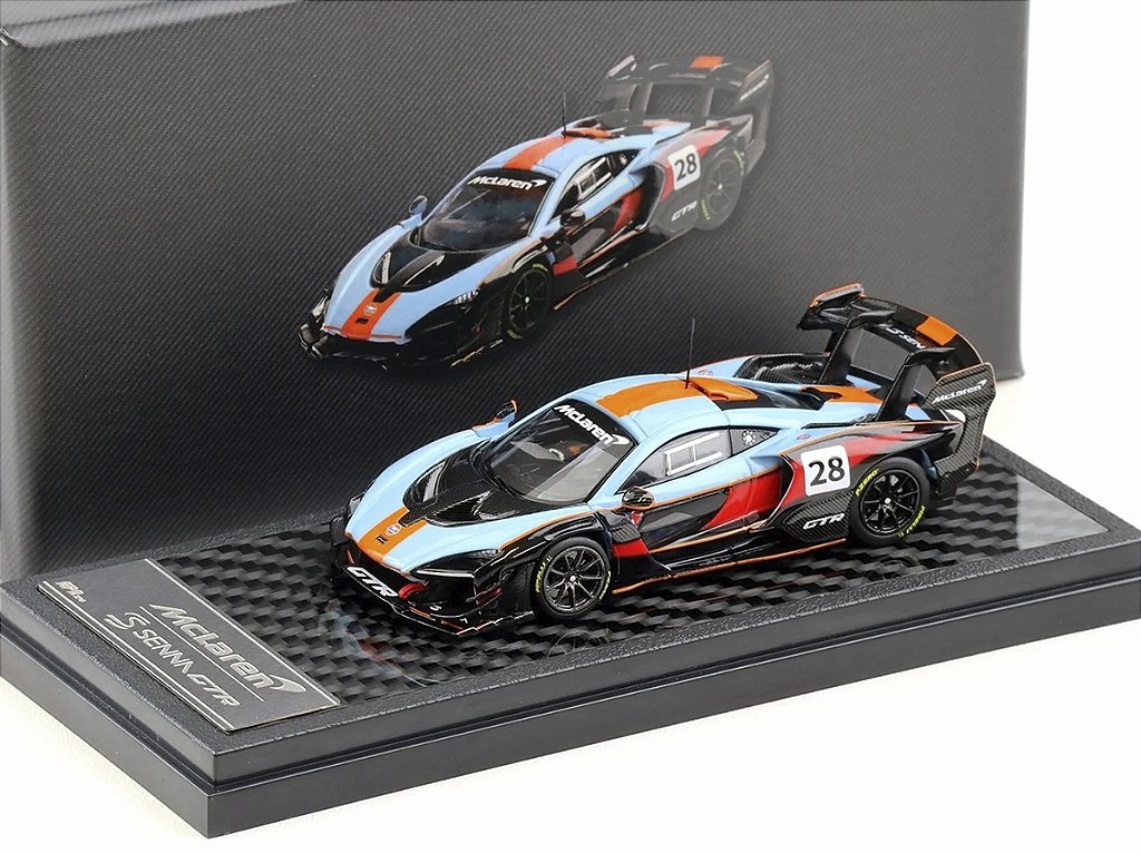 PRÉ-VENDA *** McLaren Senna GTR 1:64 LCD Models PV13007 - 20 anos