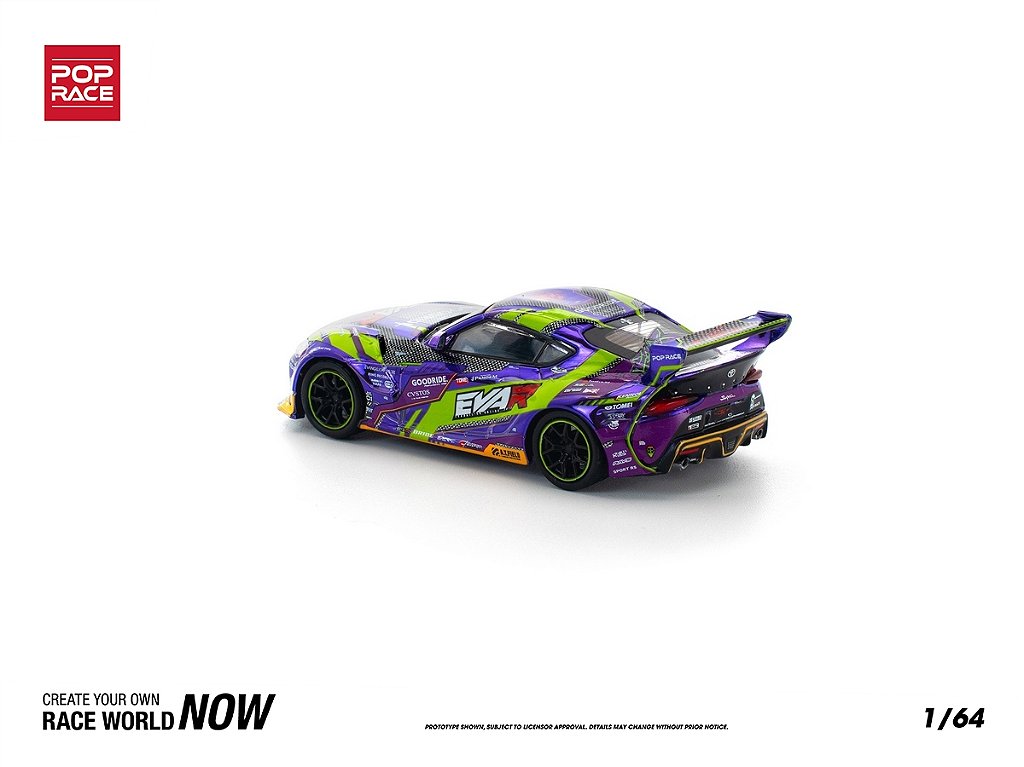 Toyota GR Supra Eva RT Test Type-01 Pandem Body Kit Goodride 1:64