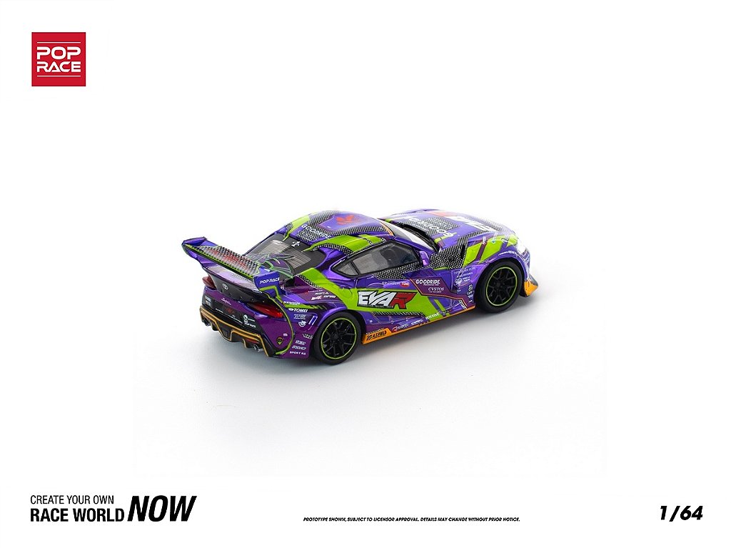 Toyota GR Supra Eva RT Test Type-01 Pandem Body Kit Goodride 1:64
