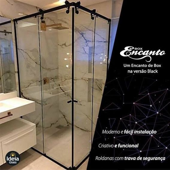 Kit Box Banheiro Elegance Encanto 2,00(larg)x2,00mts(alt