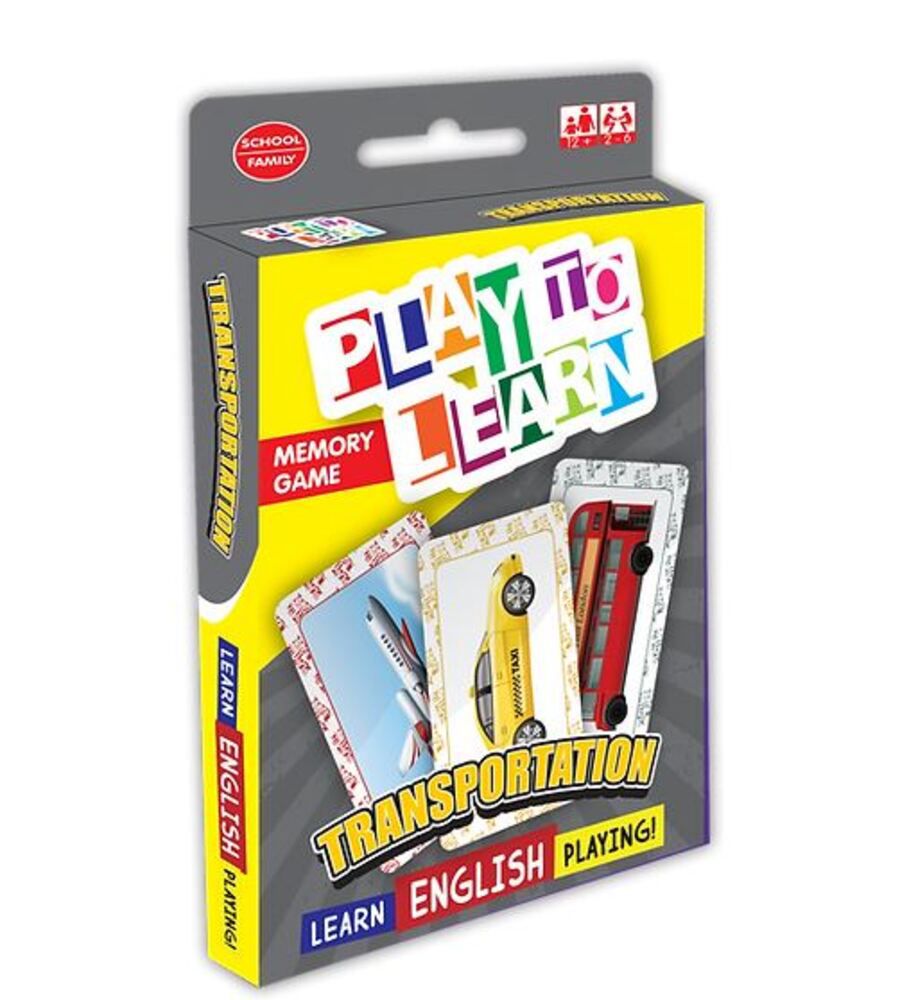 Play To Learn - Transportation 9786500823240 - LIB Livraria