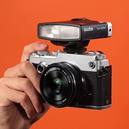 Flash Godox Retro Lux Junior Canon Nikon Sony Fujifilm - Cherry