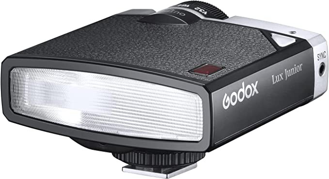 Flash Godox Retro Lux Junior Canon Nikon Sony Fujifilm - Cherry