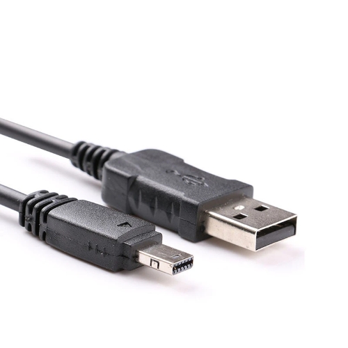 Cabo USB para câmeras CASIO EXILIM SÉRIES TR/ZR/FC/FH - Cherry