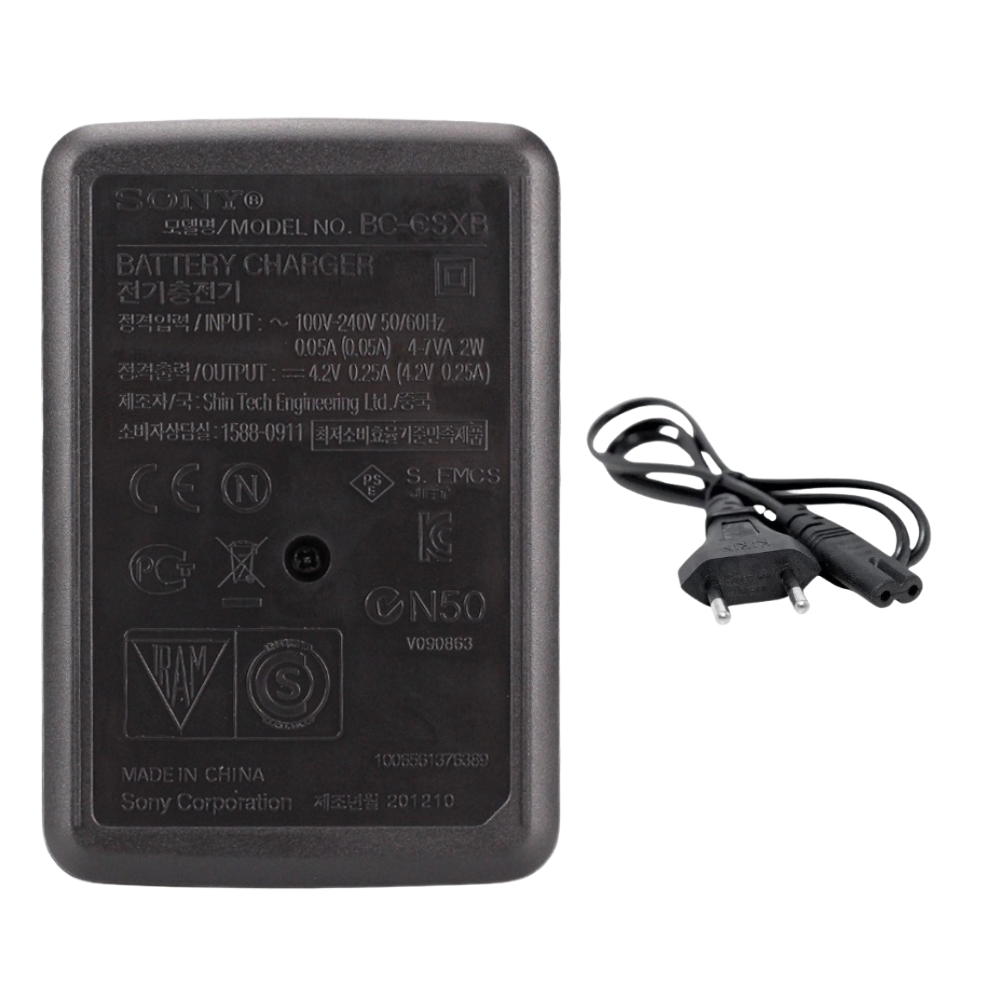 Progo 2 Kit Batteria E Caricabatterie Rapido CA/Auto Per Sony NP-BX1, DSC-RX1R, HX50V, HDR-GW66