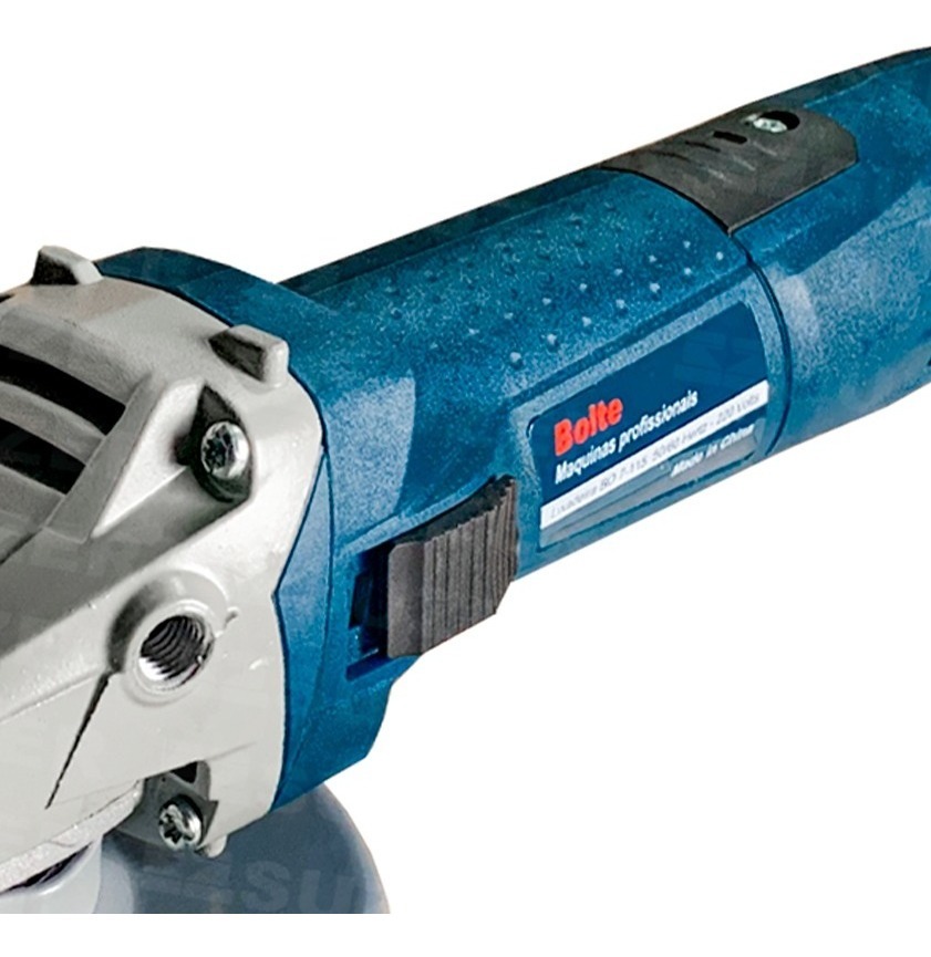 ▲10kg Esmerilhadeira Angular Bolte Bo-1388 4'' De 60hz Azul 720w 220v