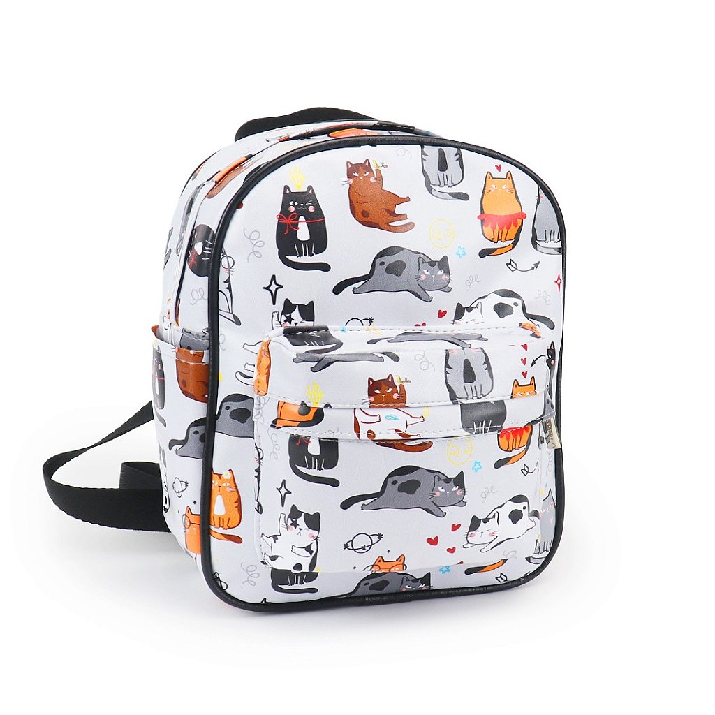 Mochila Lola Pequena Gatos Fun Mimeria B2B