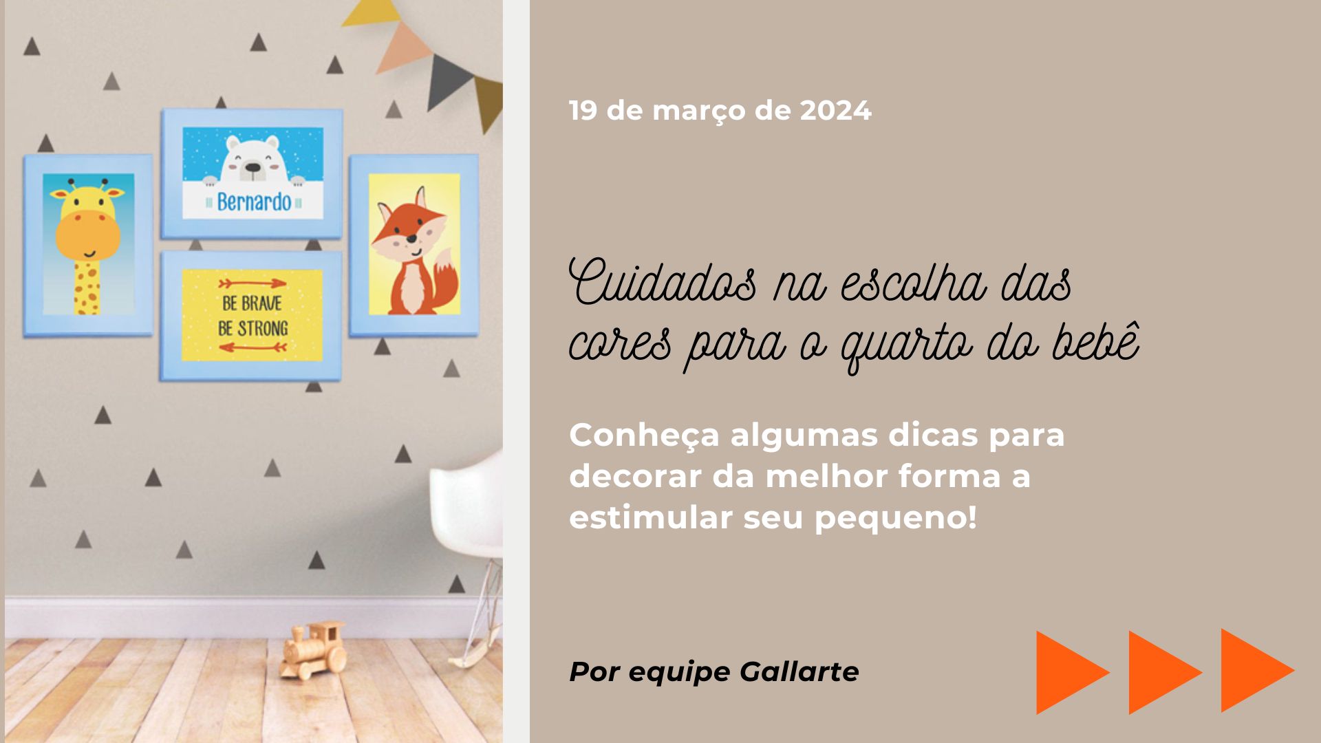 Cores para quarto do bebê