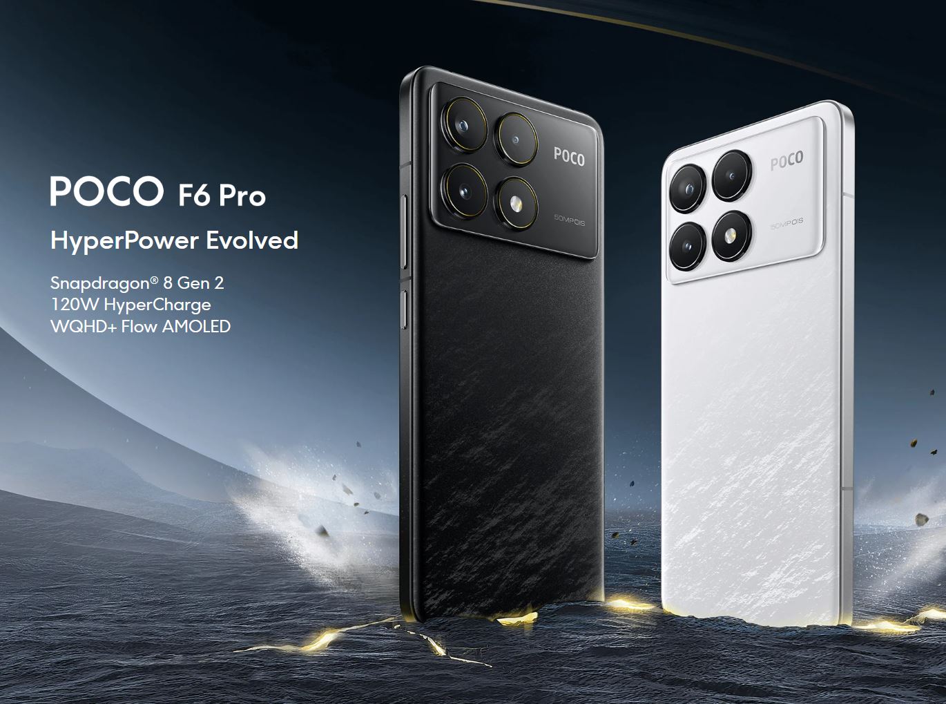 Xiaomi POCO F6 Pro 5G グローバル版 12GB+512GB Xiaomi Poco F6 Pro 5G - 12Gb/512Gb - Global Version