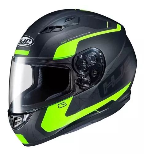 Capacete Hjc Cs 15 Dosta Verde - Maremoto