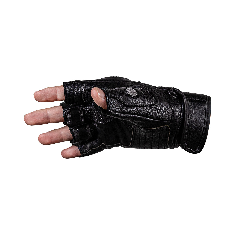 Luvas Texx Liberty Meio Dedo Preta - Maremoto