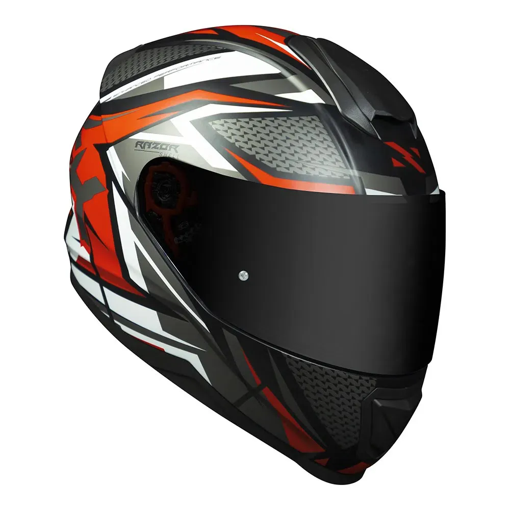Capacete Norisk Razor Sharp Preto Vermelho - Maremoto