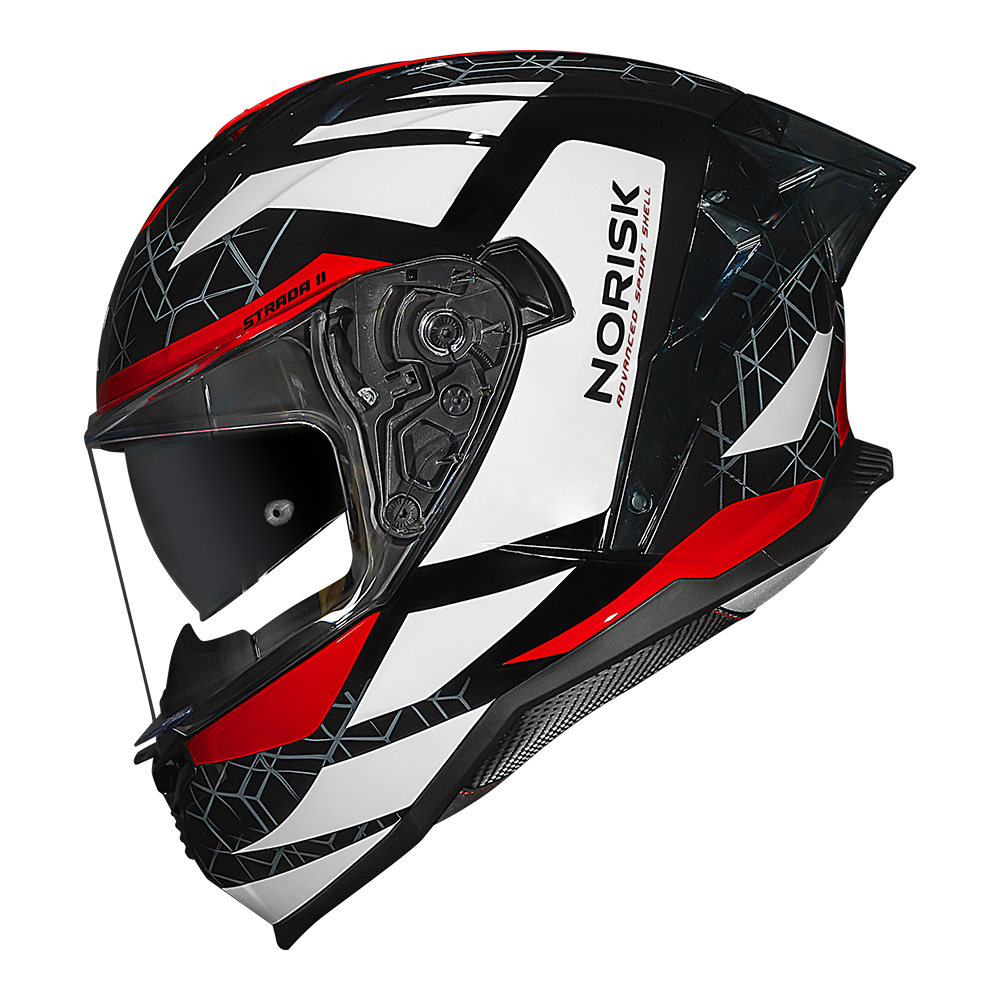 Capacete Norisk Strada 2 Evoke - Vermelho - Maremoto