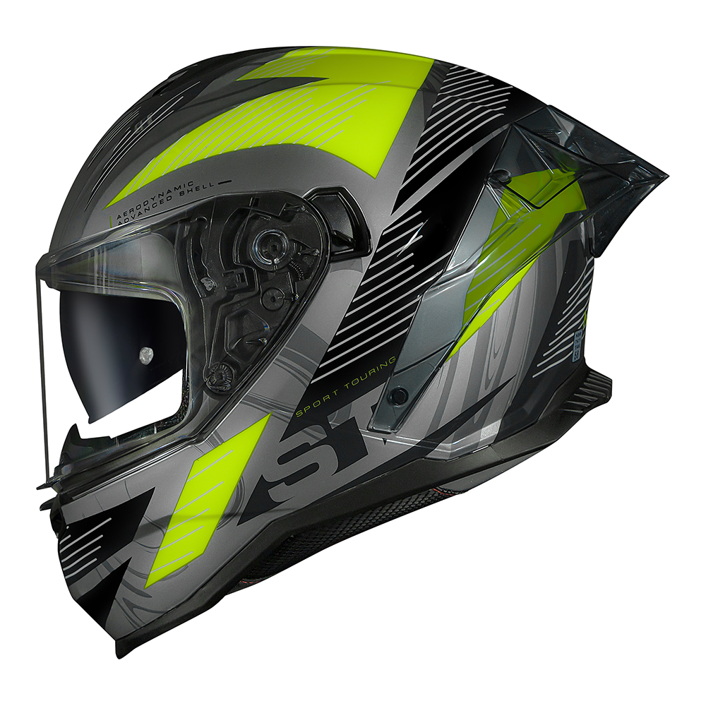 『ストック付』Hart Circuit ST VF-S C9.2 Capacete Norisk Strada 2 St Branco Azul Vermelho - Maremoto