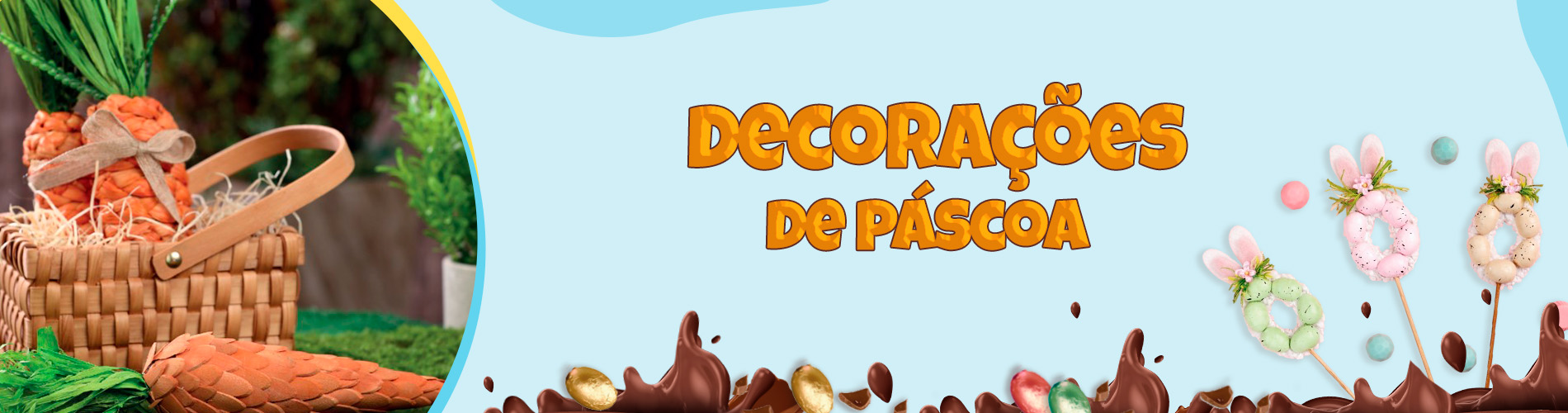 Decoracoes de Pascoa Caixa Muni